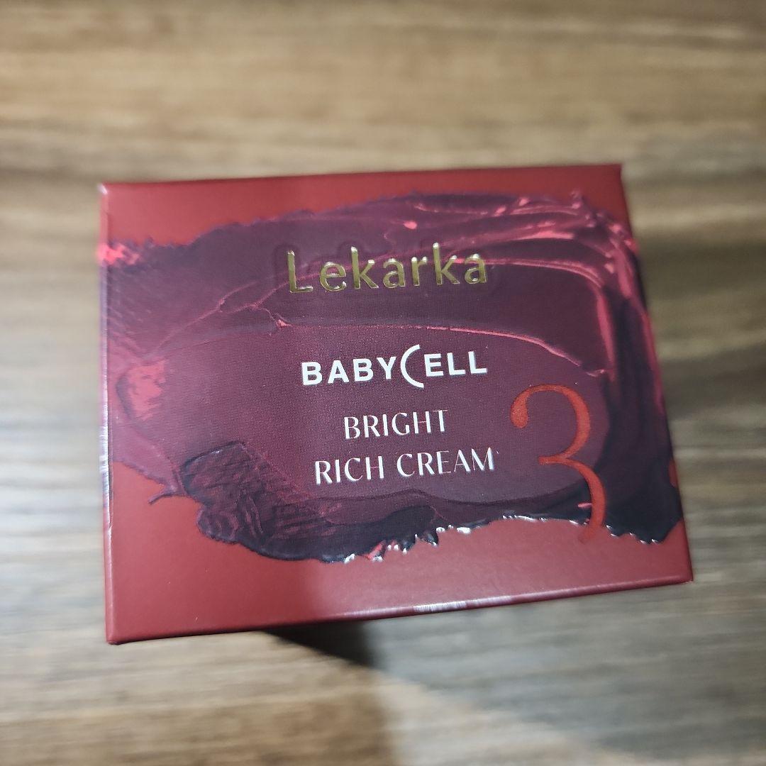 フェイスクリーム LEKARKA BABYCELL BRIGHT RICH CREAM 30g