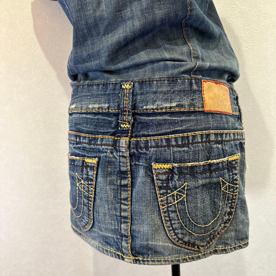 TRUE RELIGION denimallinone Y2Kグランジ平成ギャル
