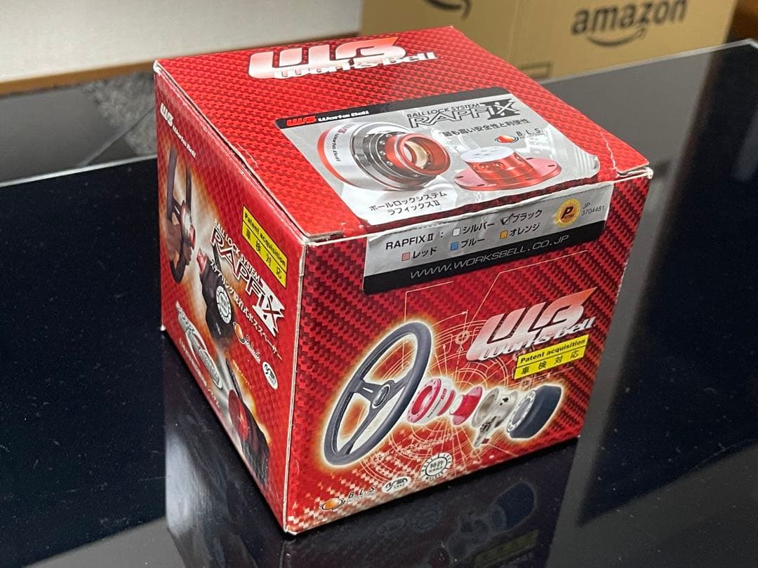 ワークスベル ラフィックス2 ステアリング脱着