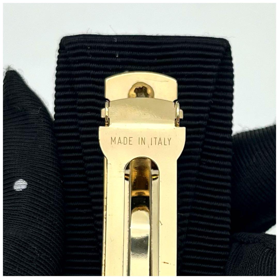 【美品】箱付き サルヴァトーレフェラガモ ヴァラリボン バレッタ ブラック