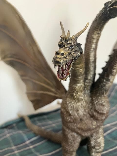 ★MーARTS 初代キングギドラ1964 塗装済み完成品 茨木彰★