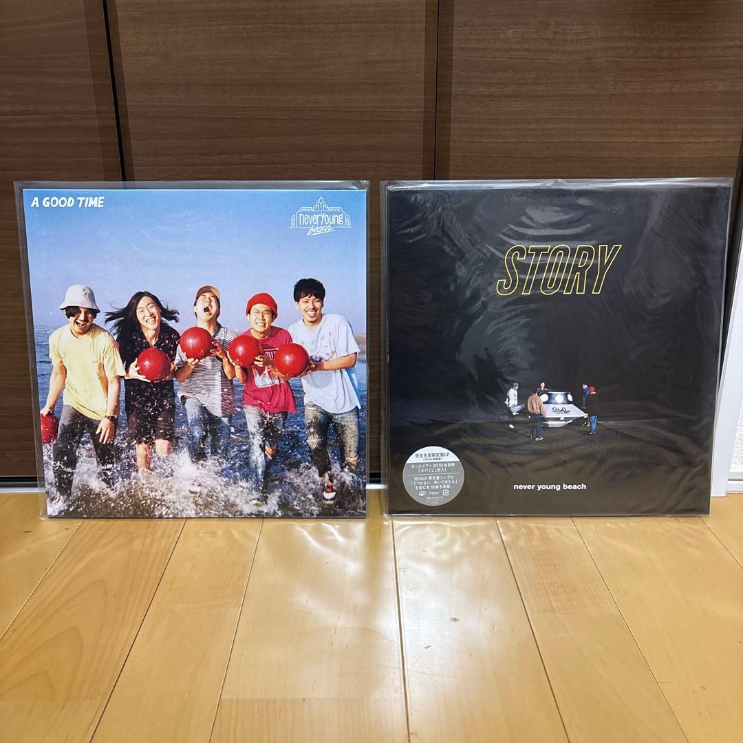 never young beach アナログ盤 2枚セット