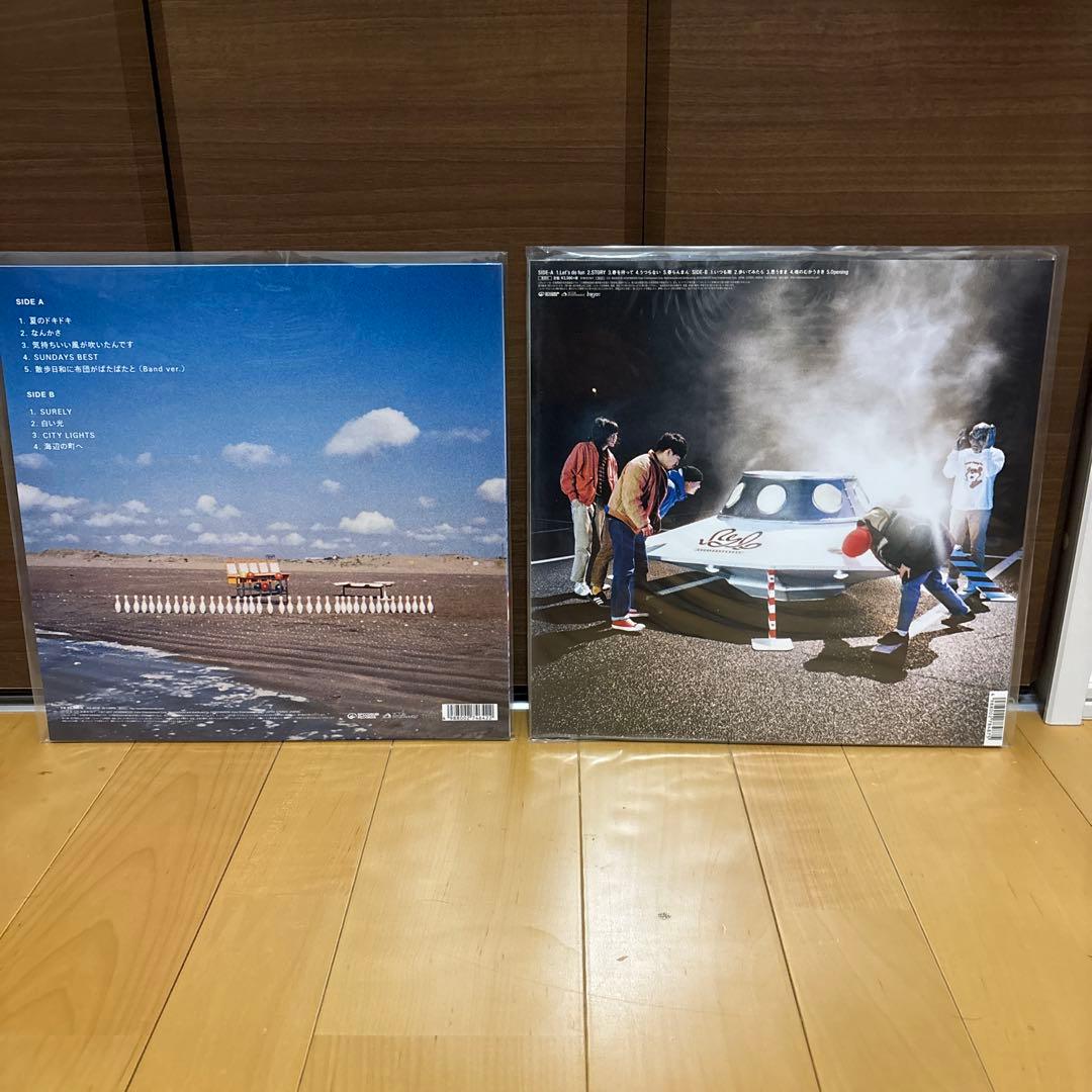 never young beach アナログ盤 2枚セット