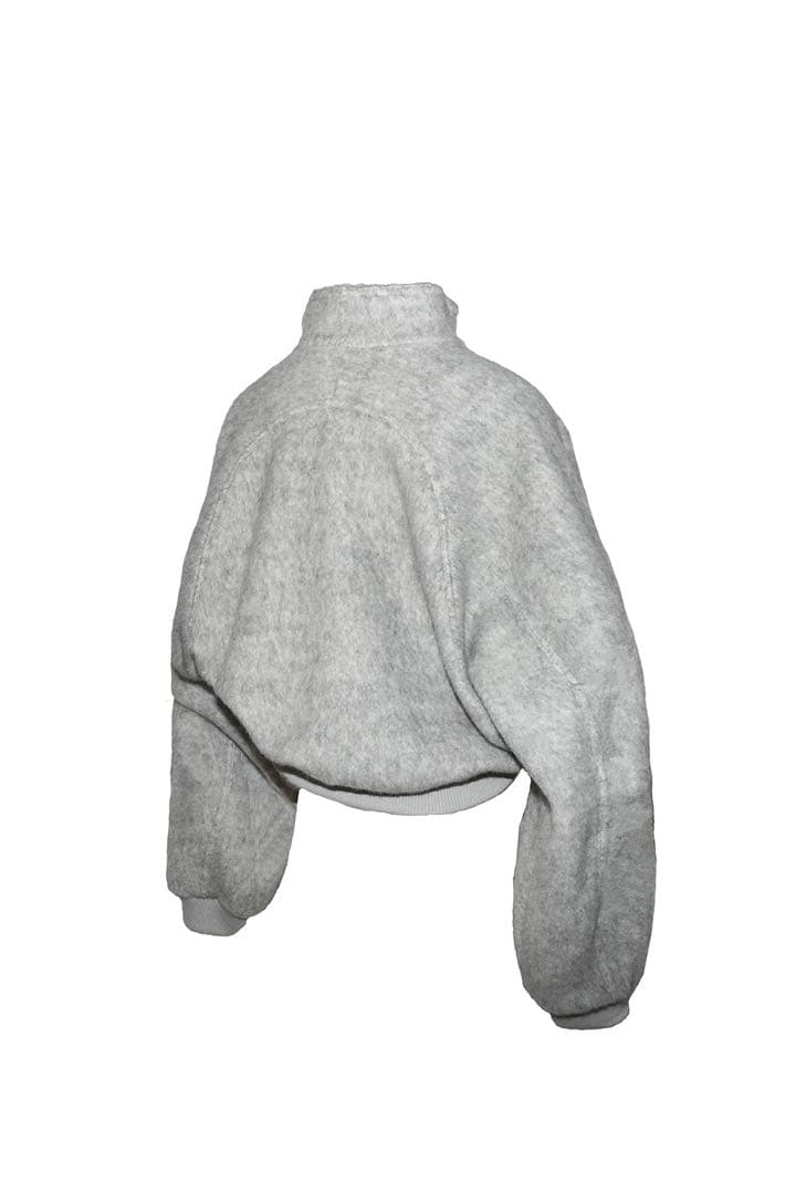 ジャケット・アウター S clasp balloon blouson gray