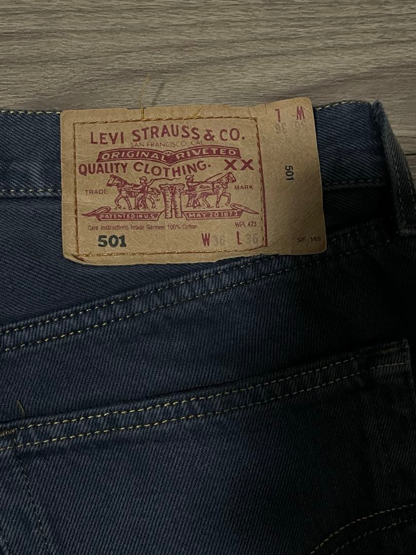 リーバイス501 90s 濃紺 w36l36