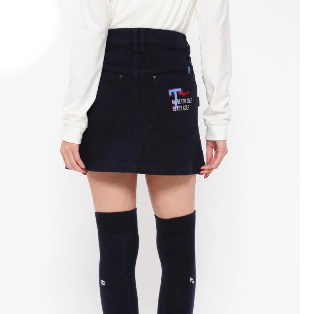 新品ꕤ︎︎ 28.800円 PEARLY GATES ネイビースカート Ｌ