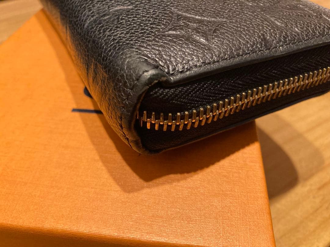 ルイヴィトンジッピーウォレット モノグラムアンプラント ノワール