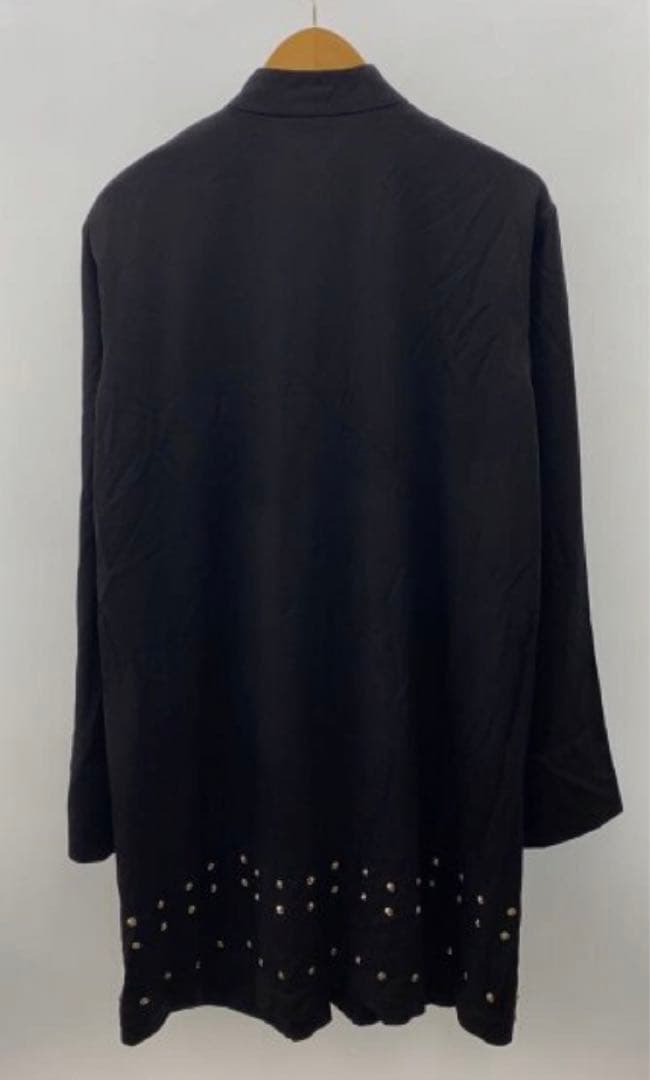 最終値下げブラックコムデギャルソン　チャイナロングジャケット　XL