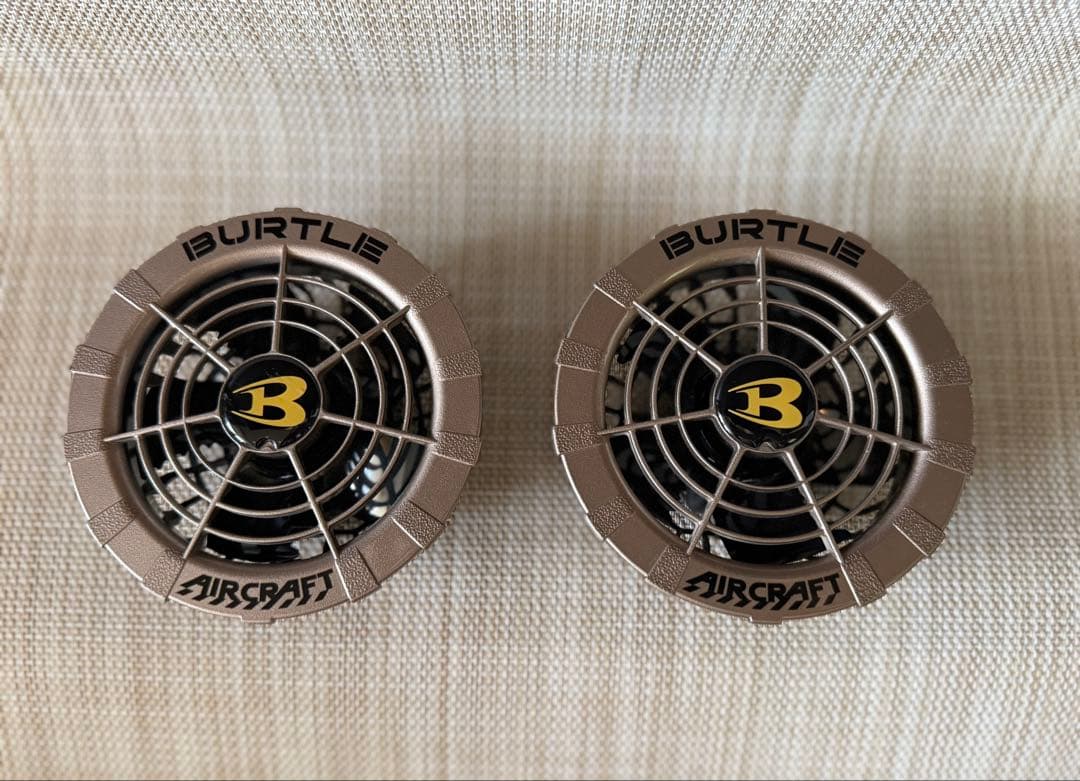 BURTLE エアクラフト13V 冷却ファン・バッテリー・充電ケーブルフルセット