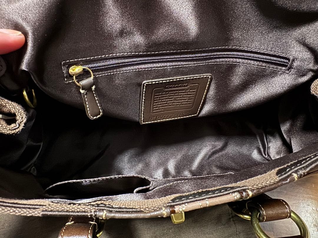 old coach バック　ビンテージ