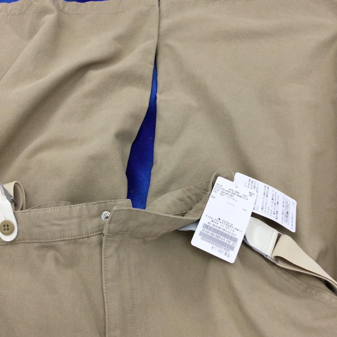 新品Spick and span サスペンダー付きワーカーパンツ サイズ36