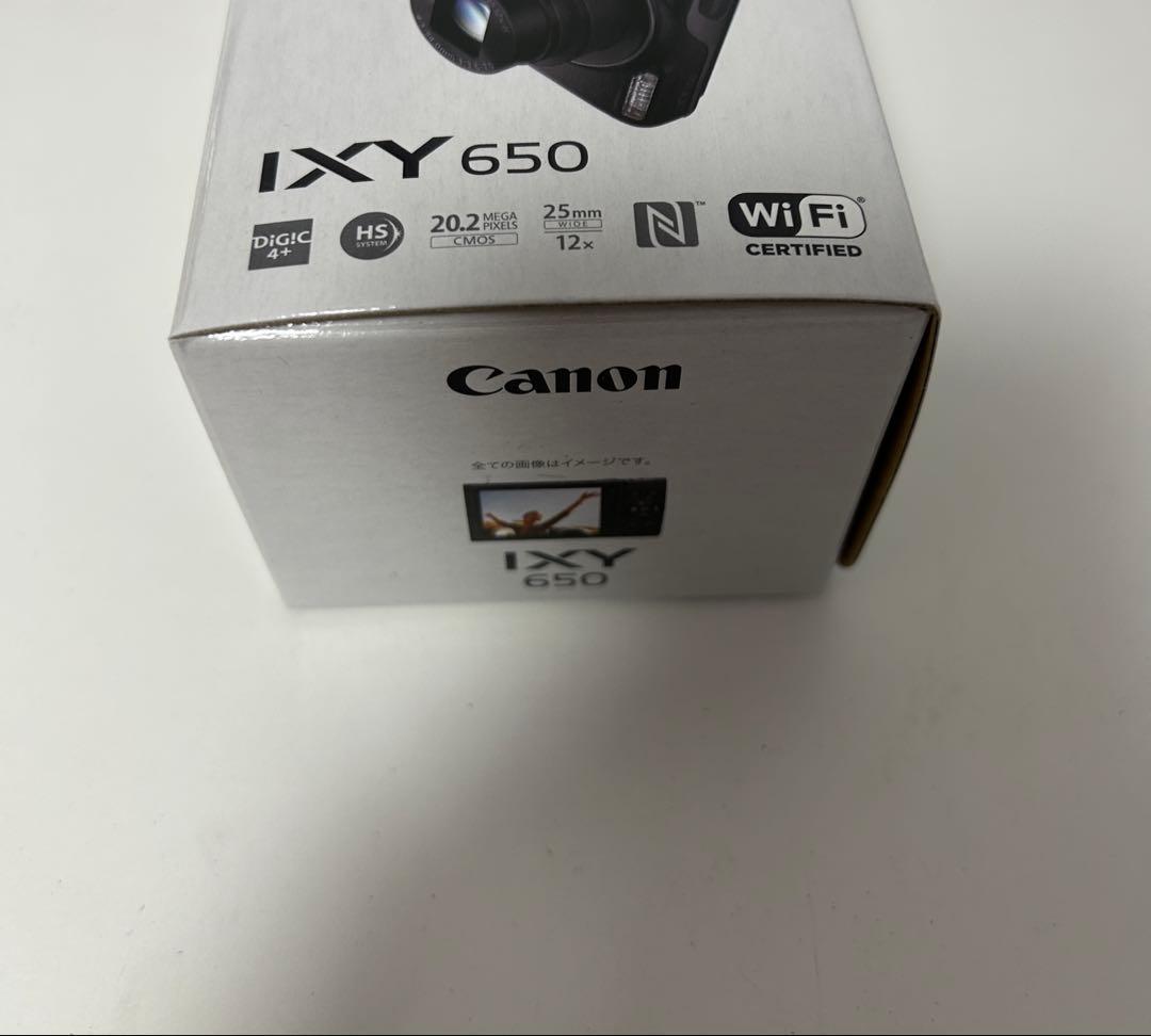 【新品・未開封】Canon IXY650 コンパクトデジタルカメラ ブラック