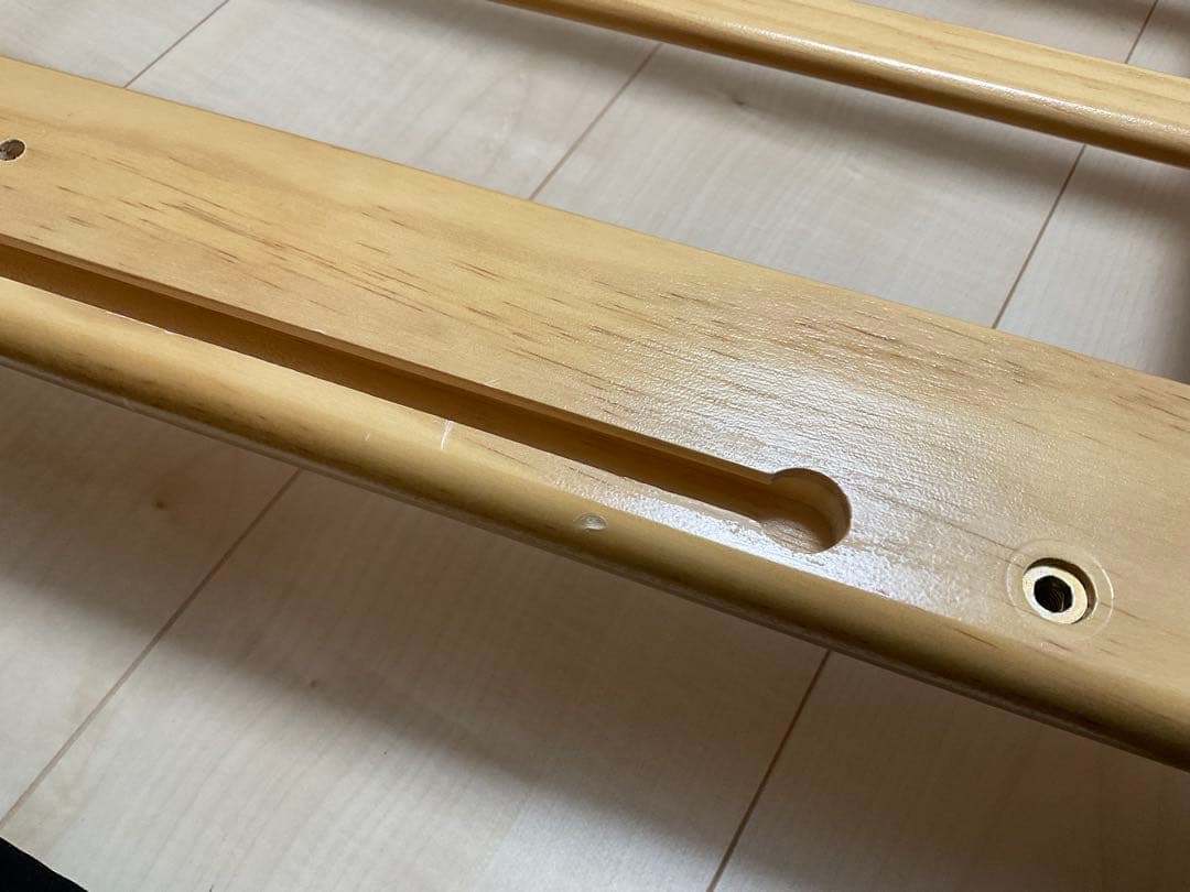 【カトージ】ハイシートベビーベッド（ナチュラル）