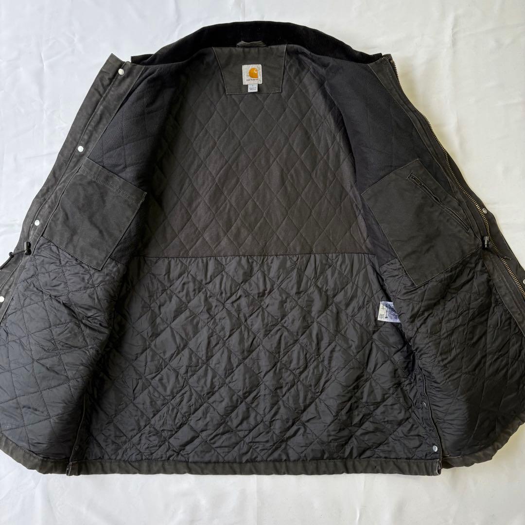 CARHARTT カーハート ランチャーコート ダックジャケット ブラック L