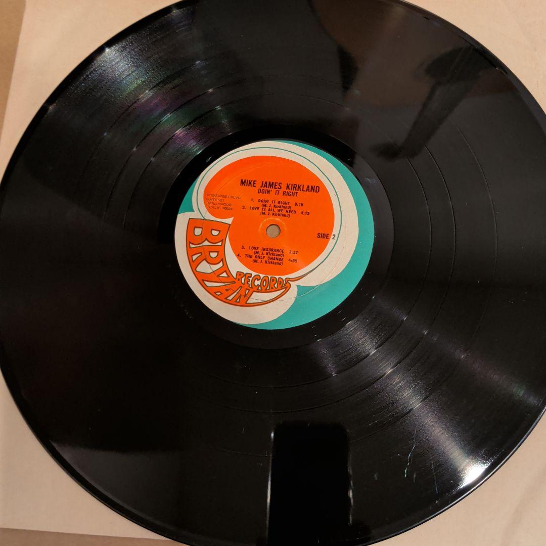 Mike Kirkland Doin' It Right レコード
