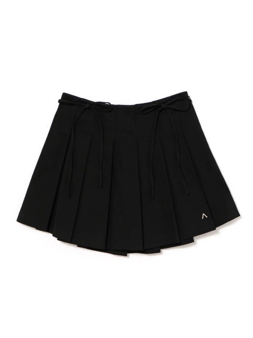 Jessica pleats mini skirt｜black｜Sサイズ