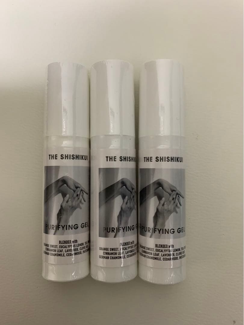 THE SHISHIKUI シシクイ　除菌ハンドジェル　3個セット