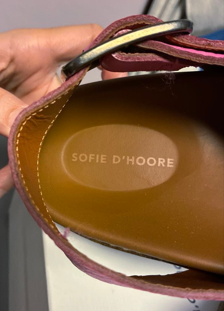 SOFIE D’HOOREサンダルFUTURE /PINK38サイズ美品