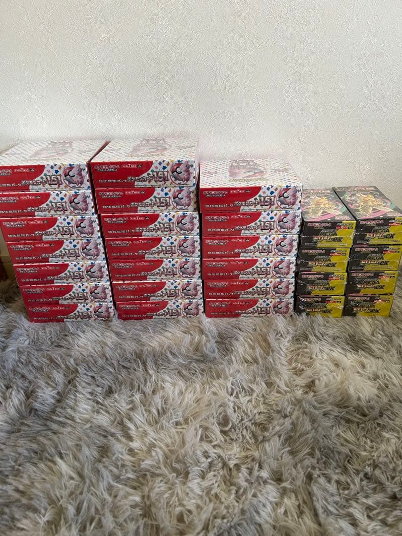 ポケモンカード151 20BOX メガドリーム 8BOX 合計28BOX まとめ