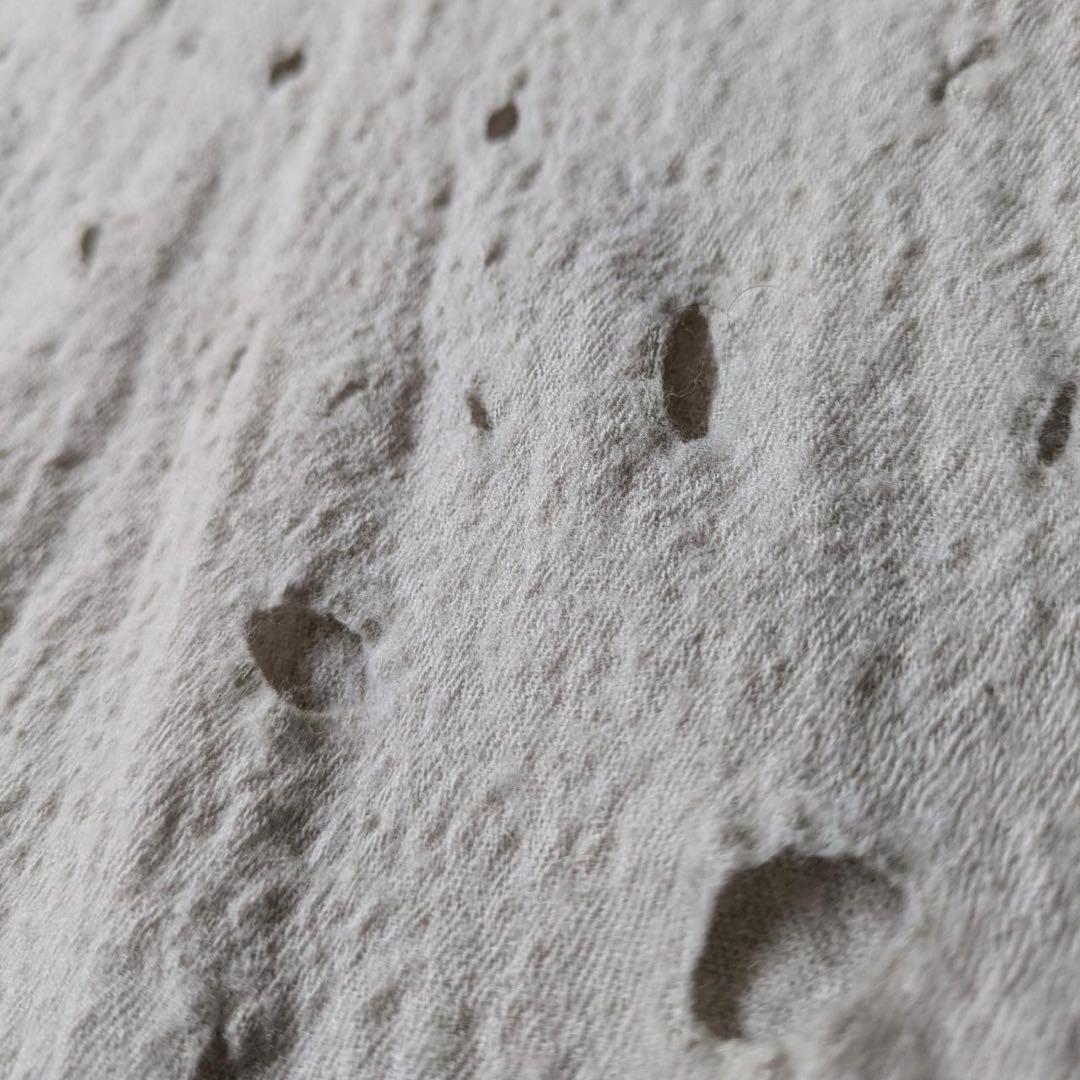 ヨーガンレール/Babaghuri/ババグーリ　ウール縮絨ロングジレ　日本製