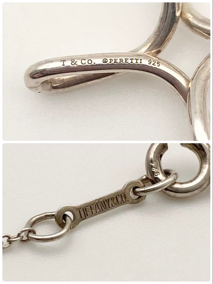 Tiffany& Co. sv925 オープンクロス ネックレス シルバー