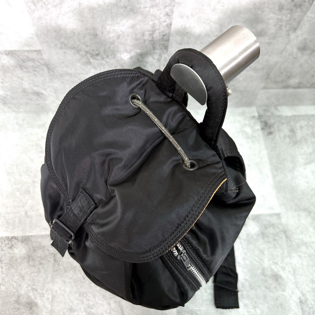 完売品 PORTER ポーター タンカー 巾着 リュック バッグパック A4 黒