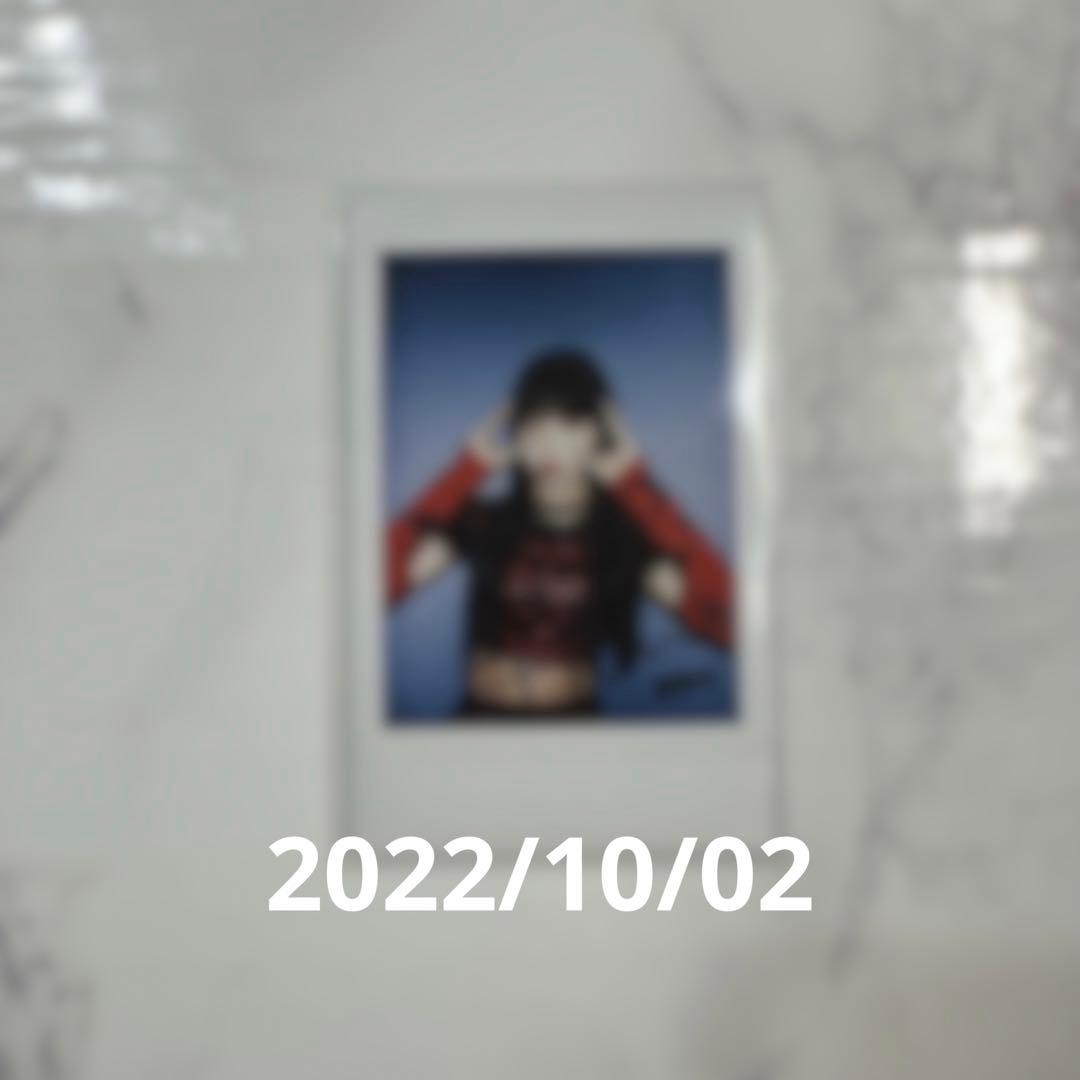 Billlie ハルナ　サイン　ポラロイド