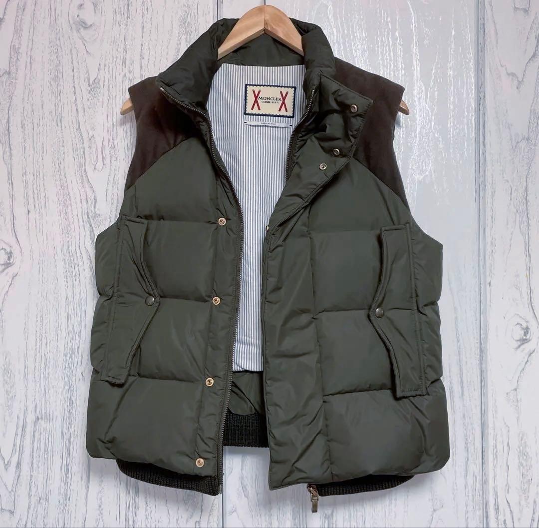 MONCLER モンクレール ガムブルー ジレ ダウンベスト サイズ1