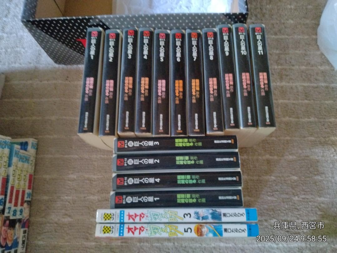 マンガ巨人の星、他