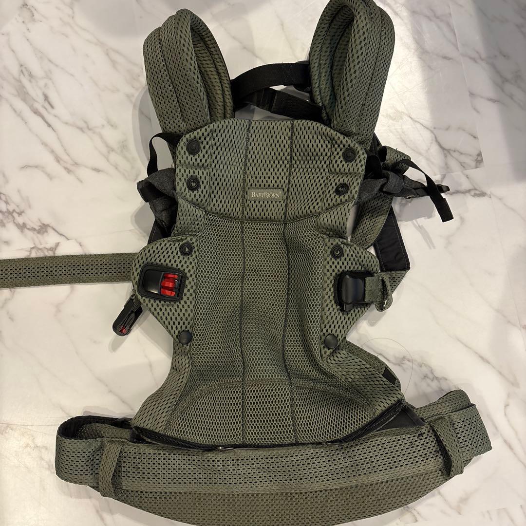 BABYBJÖRN 抱っこひも ハーモニー ダークグリーン