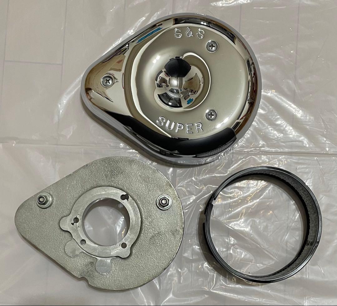 S&S ティアドロップ エアクリーナー 17-0078 新品未使用