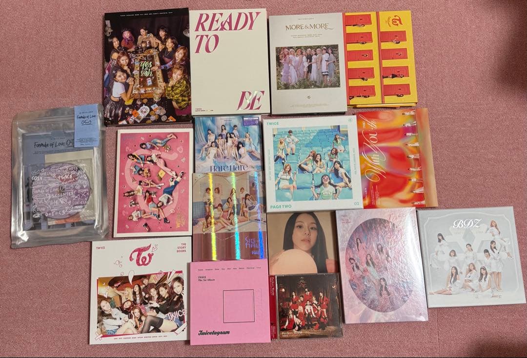 TWICE K-POP CD アルバム 16枚 バラ売り可能