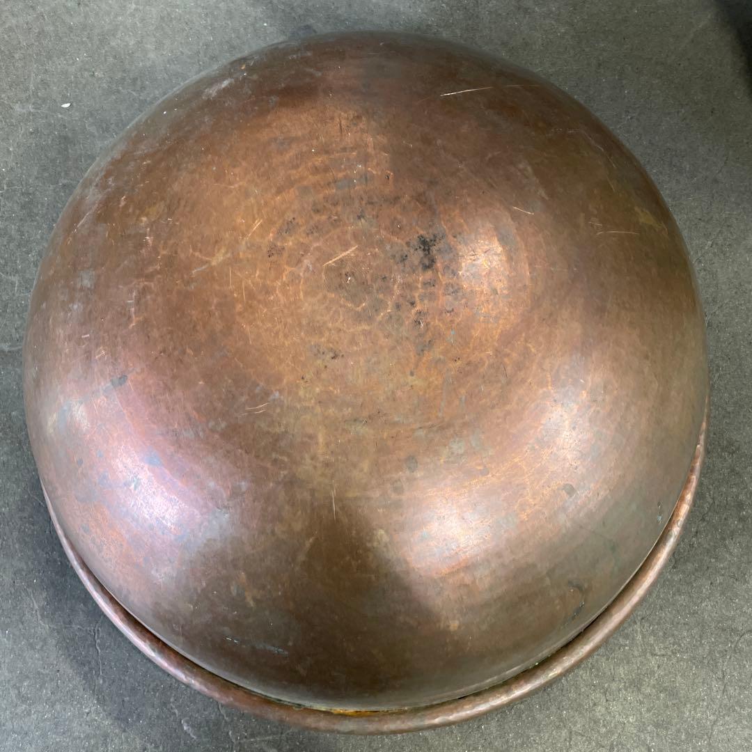 助*ん様 銅製ボウル/銅鍋50センチ