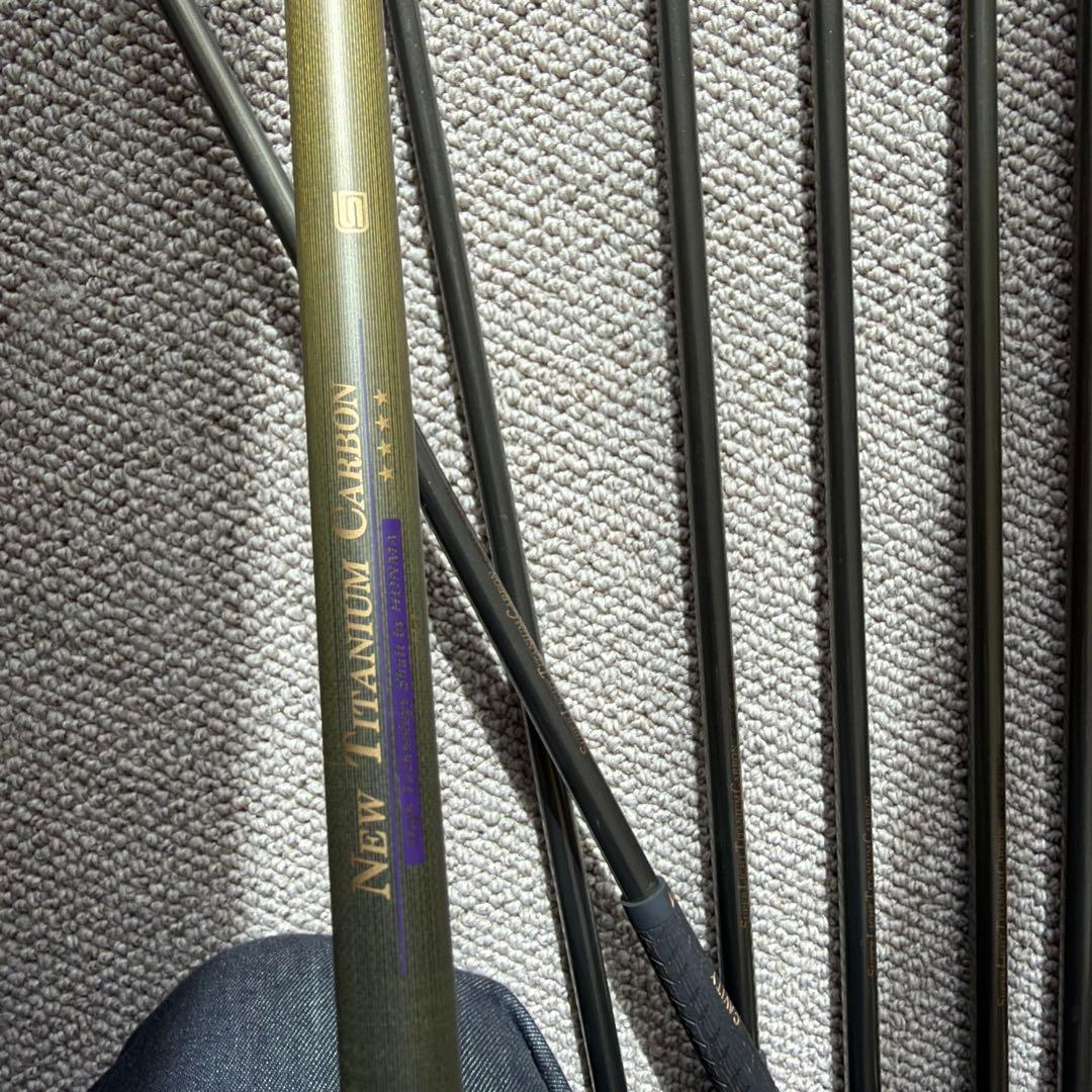 ２４Ｋ　本間LB-606 アイアンクラブセット 24金アイアンクラブセット12本