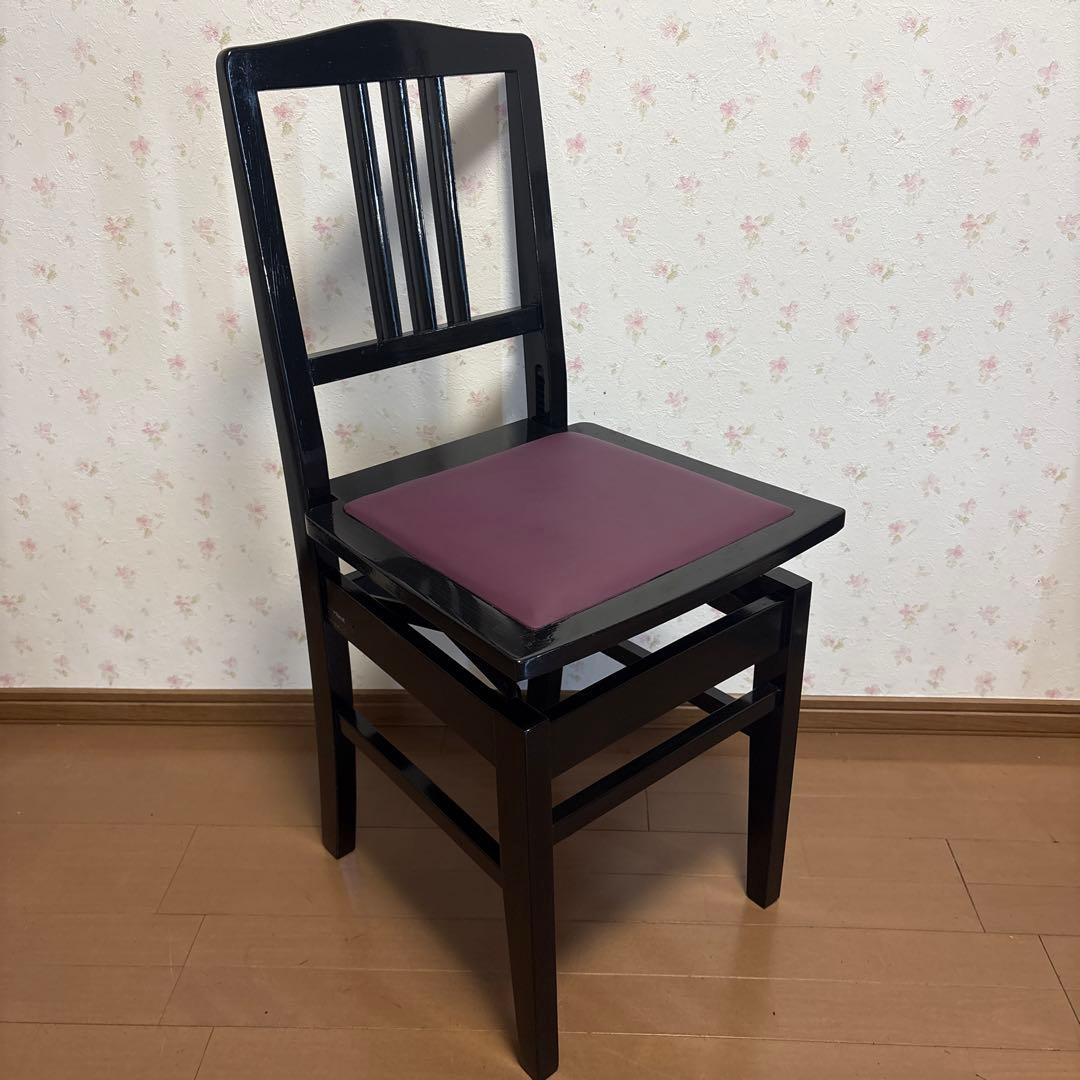 YAMAHA付属　トムソン椅子　吉澤　peacock アップライト