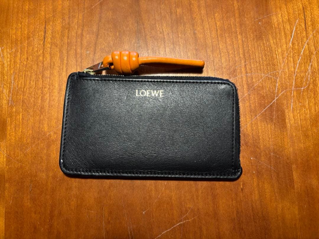 ロエベ　ケース　黒　美品