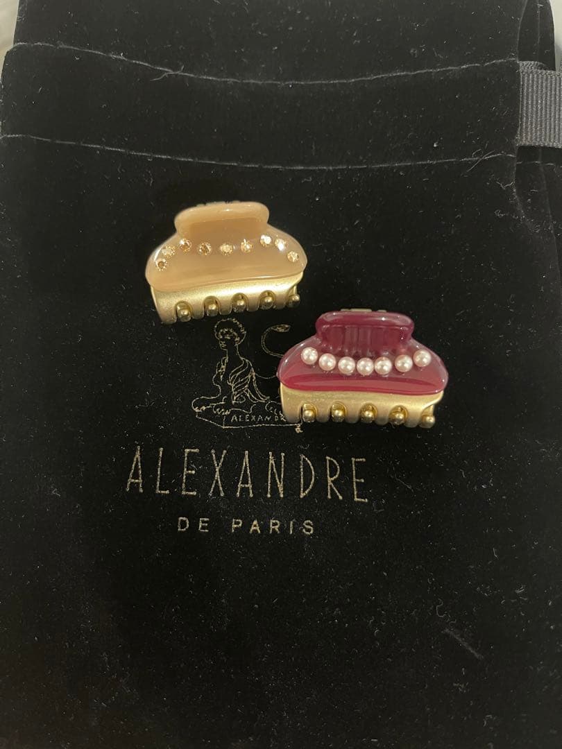 アレクサンドルドゥパリ　ヘアクリップ　セット