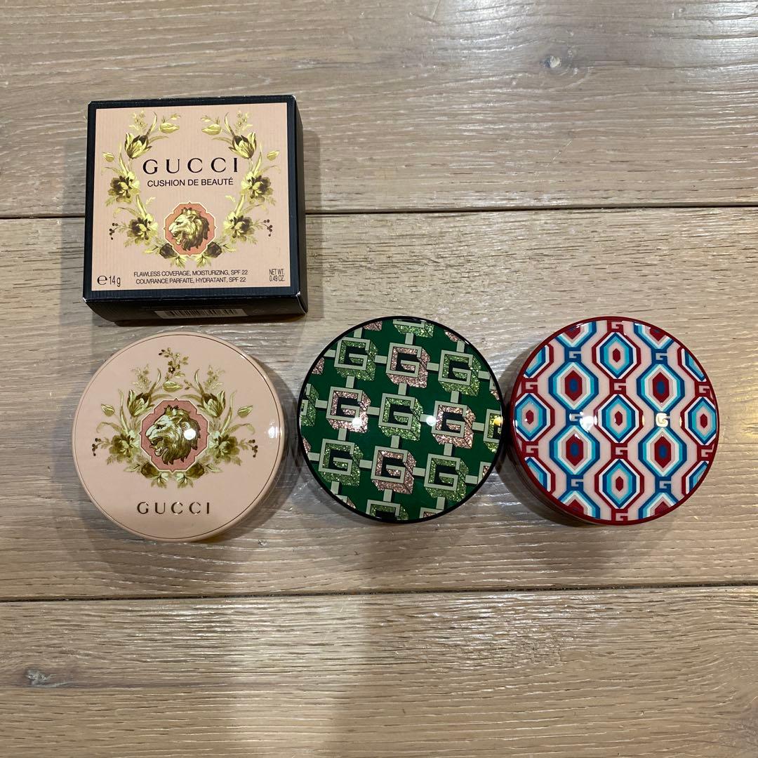 GUCCI グッチ　クッション　ファンデーション 01 03 ３点セット