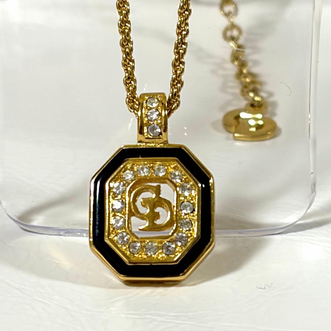【希少】Christian Dior ディオール ロゴ　ネックレス　ヴィンテージ