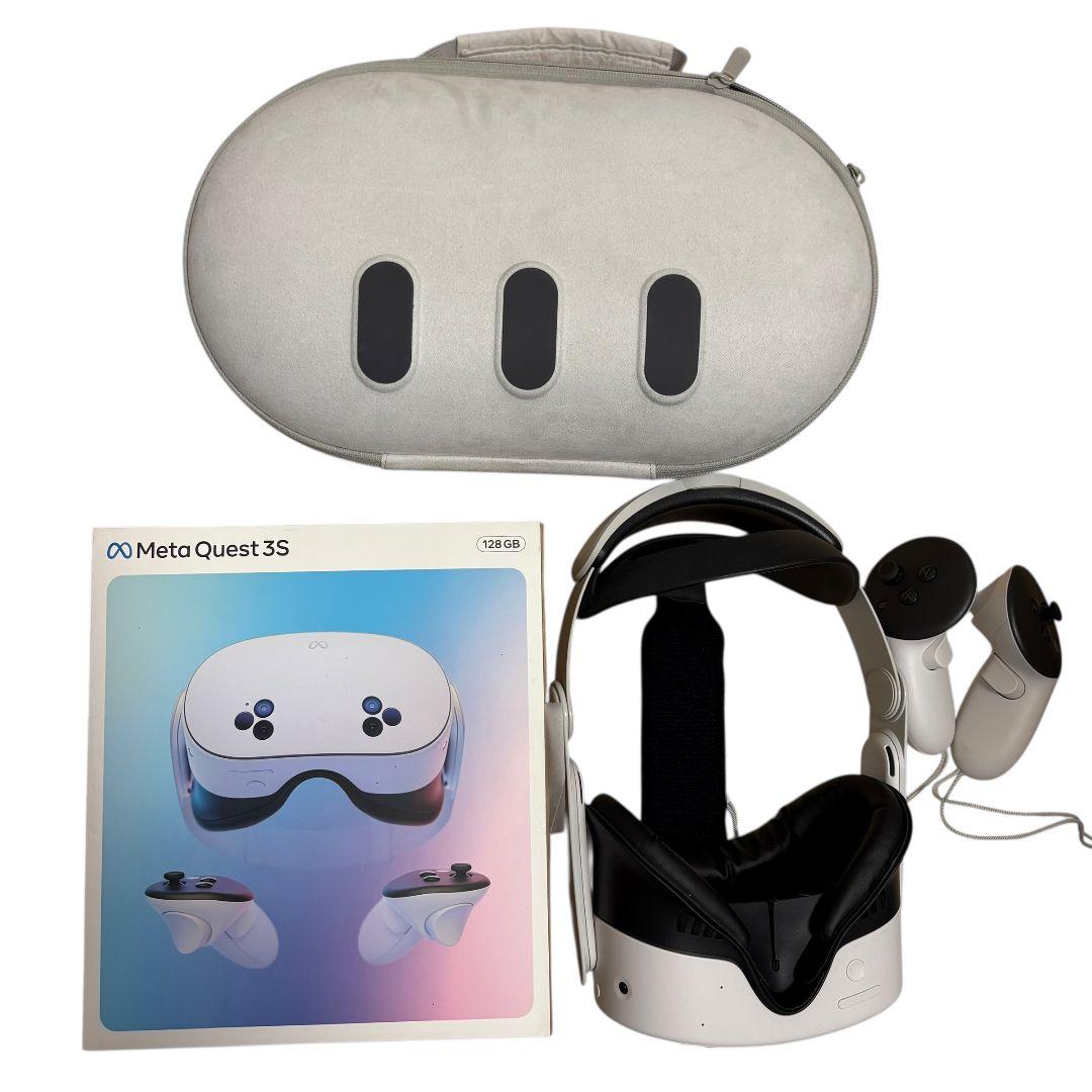  Quest 3S VRヘッドセットと付属品
