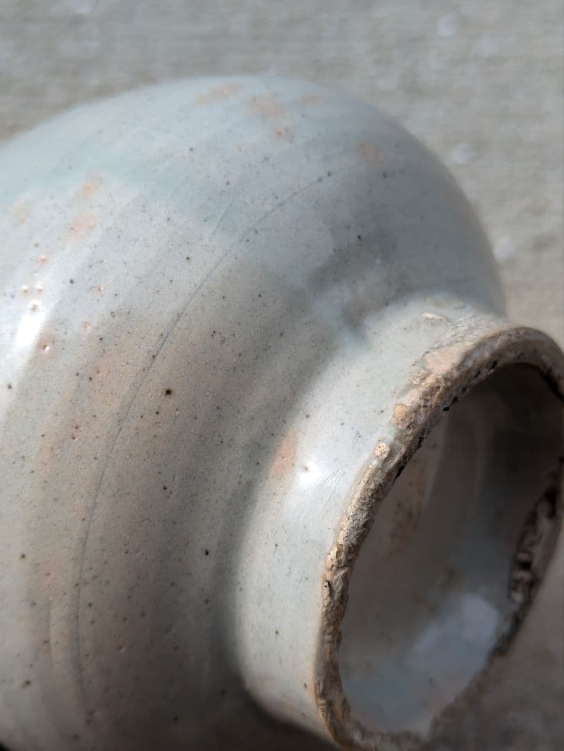 李朝　徳利　白磁　酒器　骨董　朝鮮美術　（粉引、堅手、初期伊万里）