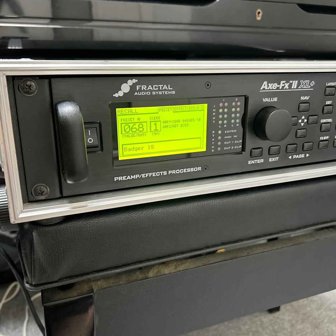 FRACTAL AUDIO SYSTEMS Axe-FxⅡ XL+　2Uラック付