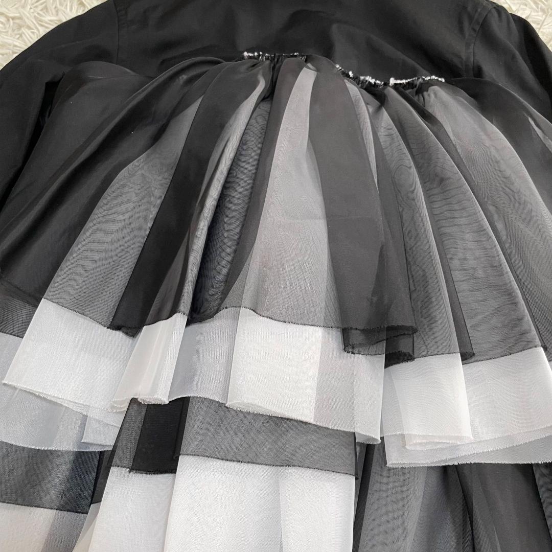 16413✨コムデギャルソン AD2022 バックフリル ドッキング ブラウス