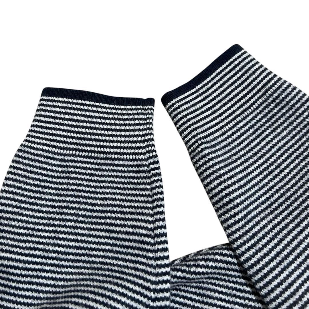 【CABaN】コットンカシミヤ クルーネックカーディガン XS