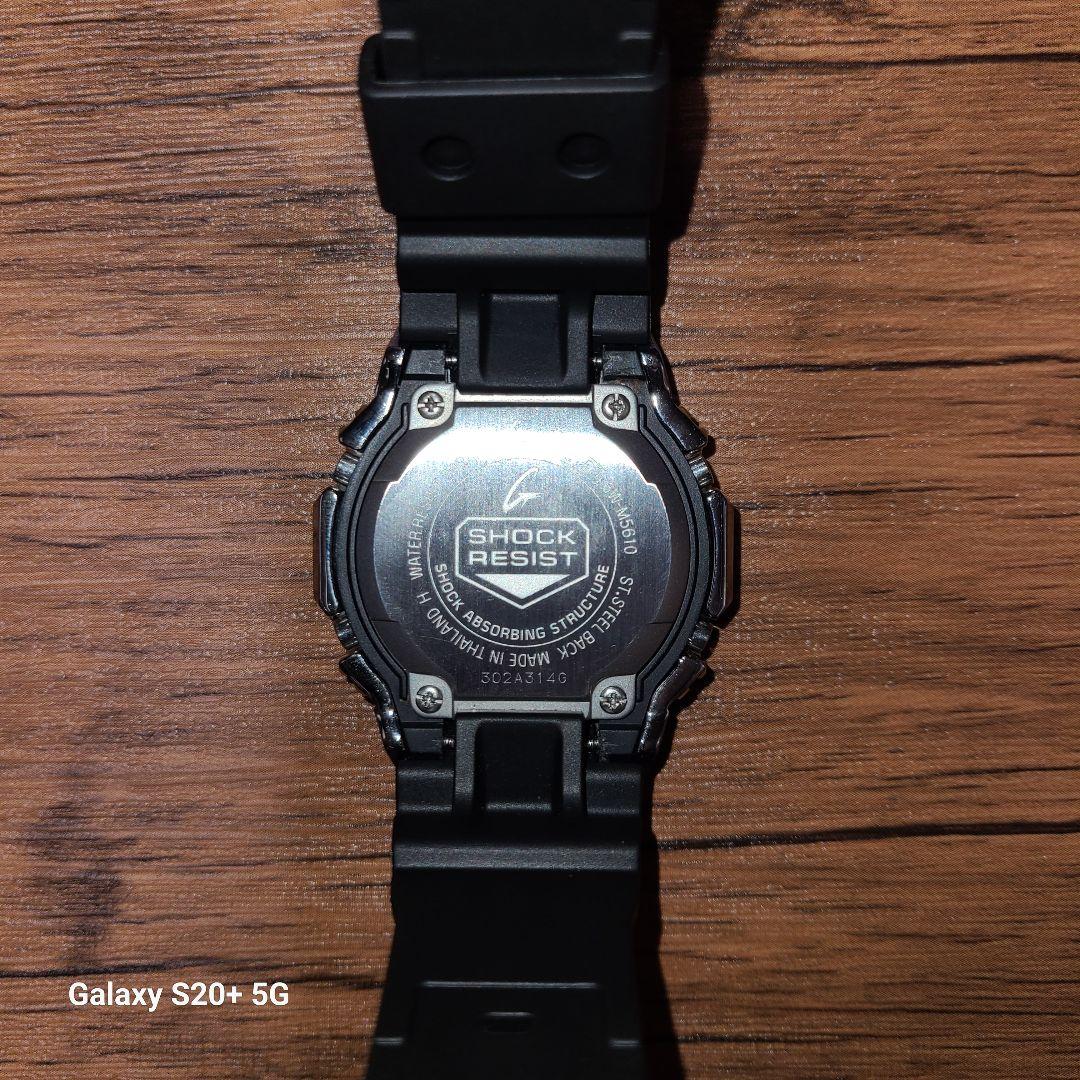 CASIO G-SHOCK GW-M5610 メタルベゼルカスタム 電波ソーラー