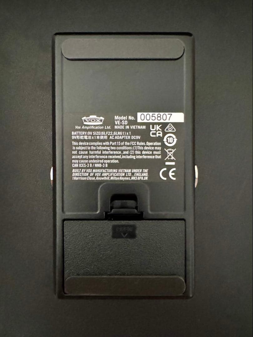 【未使用品】VOX VALVENERGY SILK DRIVE オーバードライブ