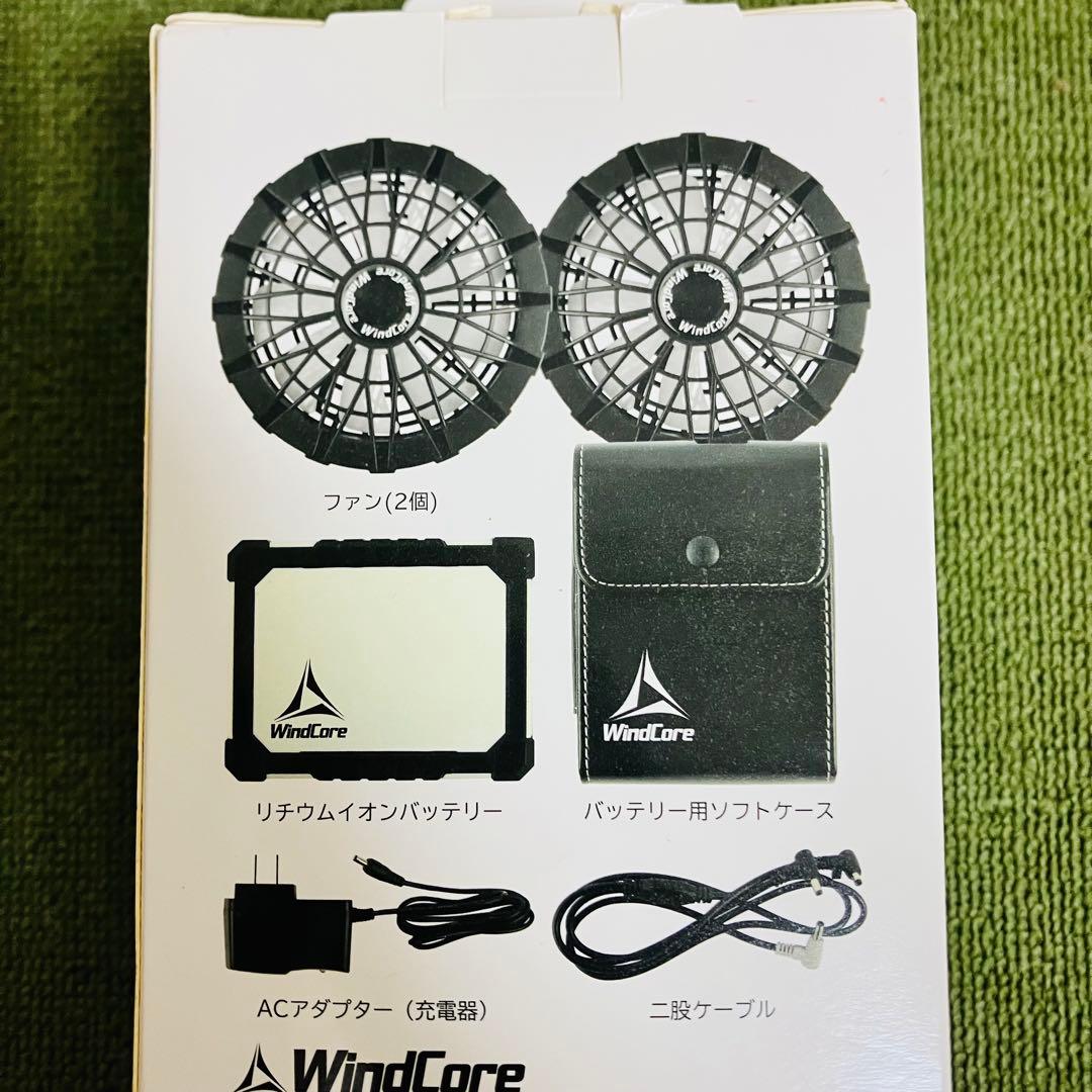 空調服バッテリー＆ファン　ワークマン WindCoreバッテリー
