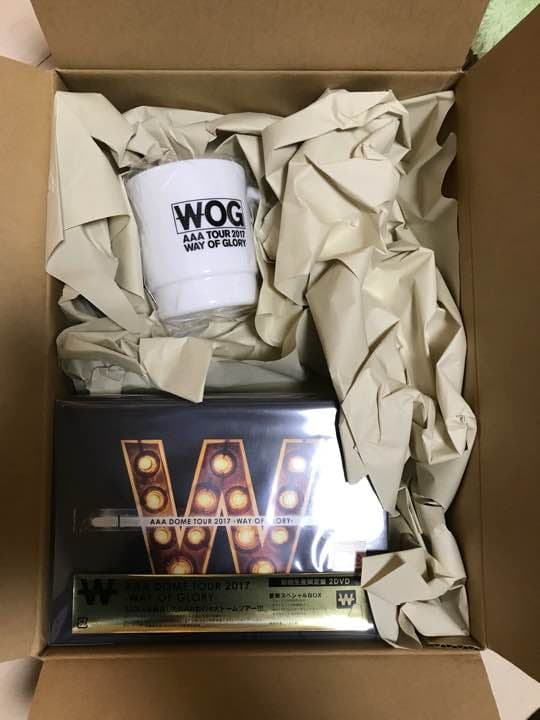 AAA WAY OF GLORY グッズ付き