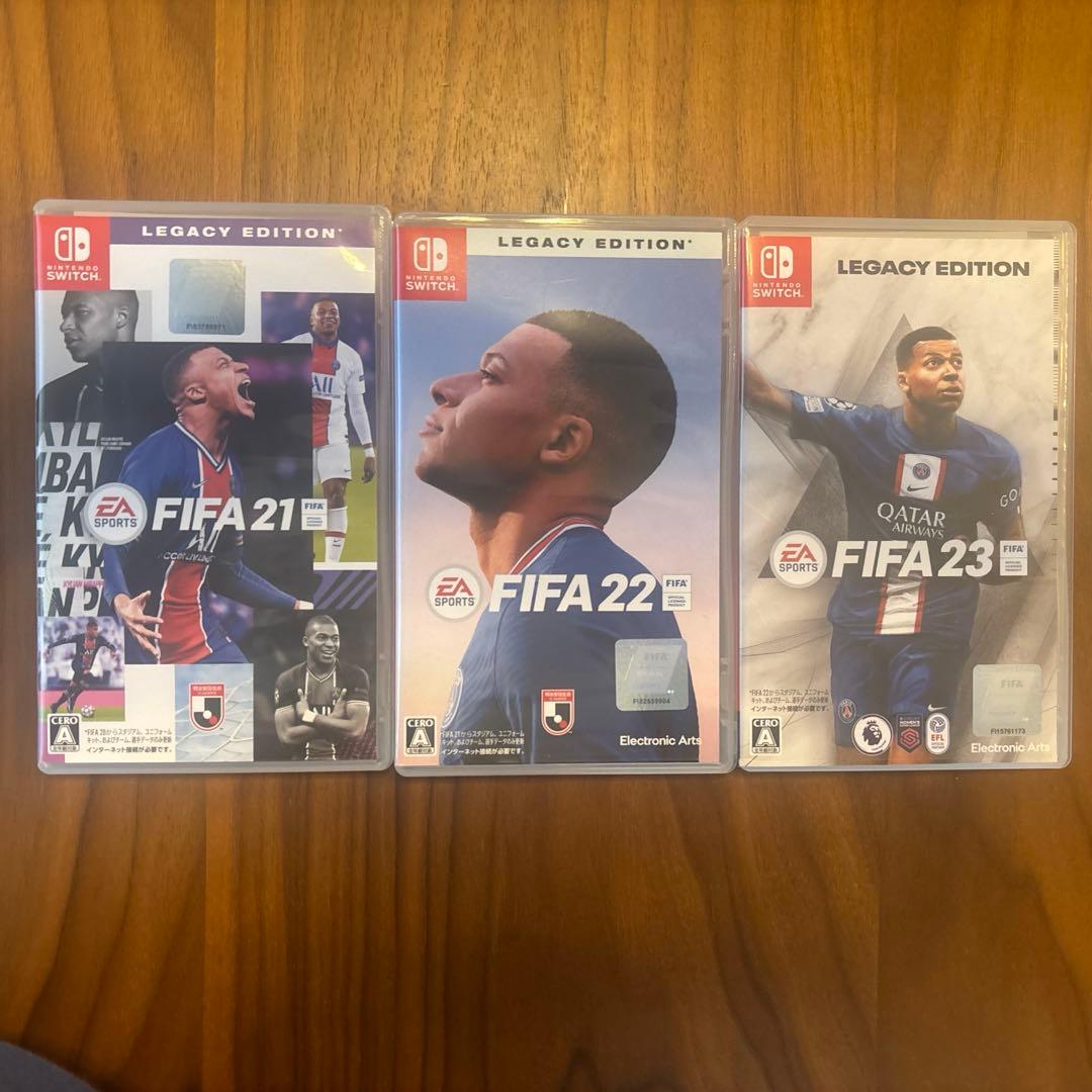 FIFA21、FIFA22、FIFA23 任天堂Switch版