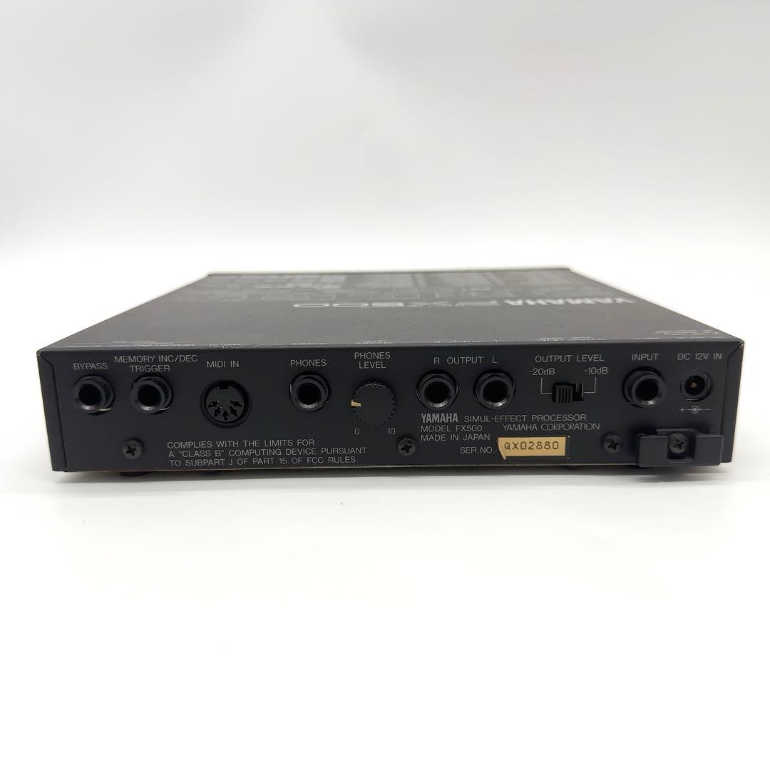 【名機】 YAMAHA ヤマハ FX500 マルチエフェクター
